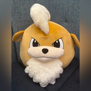 NEW Squishmallows 20” Inch Fire Pokémon Growlithe Orange White Black HUGE RARE